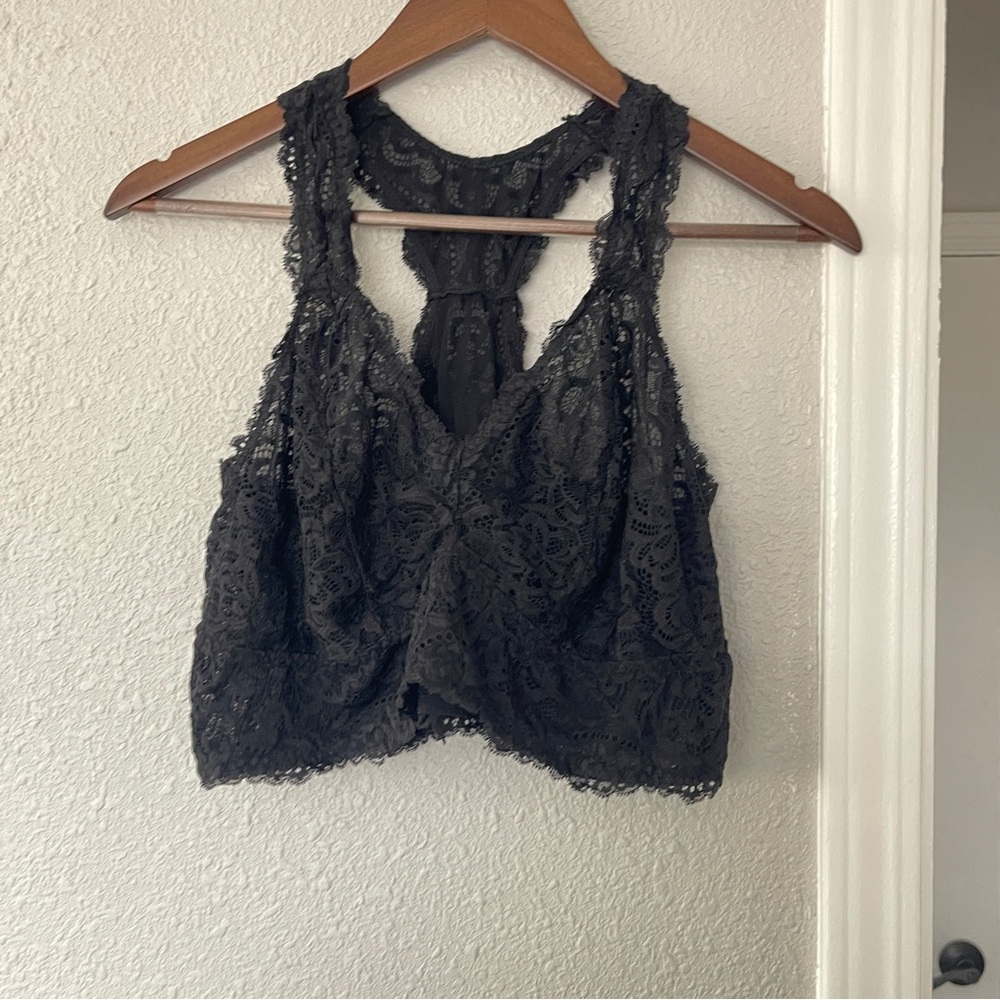 Torrid curve Elegant Black Lace Women’s lace tank bra 2XL